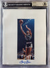 George Gervin Autographed 8.5x11 Photo Sheet San Antonio Spurs Beckett BAS Stock #196058