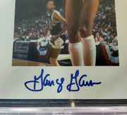 George Gervin Autographed 8.5x11 Photo Sheet San Antonio Spurs Beckett BAS Stock #196058