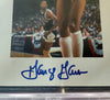 George Gervin Autographed 8.5x11 Photo Sheet San Antonio Spurs Beckett BAS Stock #196058
