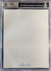 George Gervin Autographed 8.5x11 Photo Sheet San Antonio Spurs Beckett BAS Stock #196058