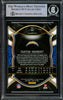 Justin Herbert Autographed 2020 Panini Select Concourse Level Rookie Card #44 Los Angeles Chargers Beckett BAS #14231503