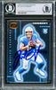 Justin Herbert Autographed 2020 Panini Chronicles Dynagon Rookie Card #D-3 Los Angeles Chargers Beckett BAS #14231507