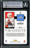 Justin Herbert Autographed 2020 Score Rookie Card #443 Los Angeles Chargers Beckett BAS Stock #206592