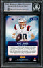 Mac Jones Autographed 2021 Panini Absolute By Storm Rookie Card #BST-9 New England Patriots Beckett BAS #14231896
