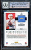 Justin Herbert Autographed 2020 Score Rookie Card #443 Los Angeles Chargers Auto Grade Gem Mint 10 Beckett BAS Stock #206675