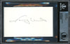 Johnny Unitas Autographed 3x5 Index Card Baltimore Colts Beckett BAS #14232608