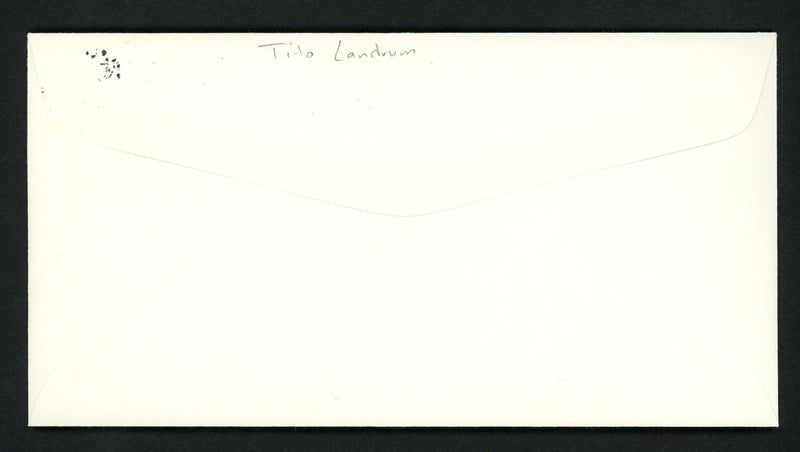 Tito Landrum Autographed First Day Cover St. Louis Cardinals 1985 World Series SKU #157203