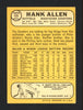 Hank Allen Autographed 1968 Topps Card #426 Minnesota Twins SKU #163961