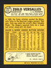 Zoilo Versalles Autographed 1968 Topps Card #315 Los Angeles Dodgers SKU #165176