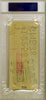 Mel Allen Autographed 3x6 Check New York Yankees Near Mint 8 PSA/DNA #83016344