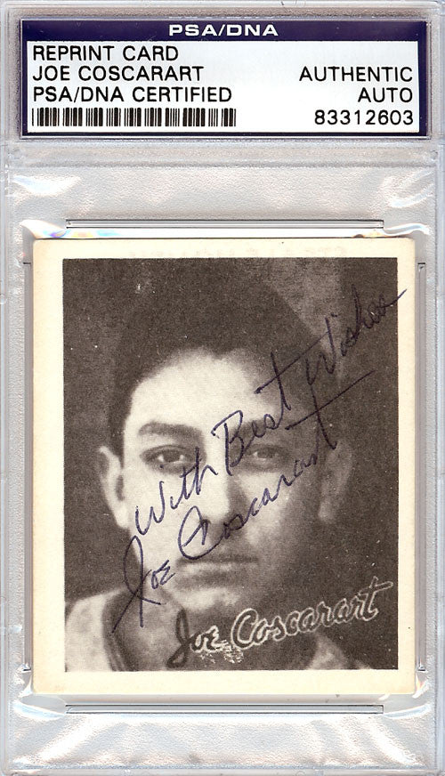 Joe Coscarart Autographed 1972 TCMA Card Brooklyn Dodgers, Pittsburgh Pirates PSA/DNA #83312603