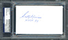 Scotty Morrison Autographed 3x5 Index Card NHL Referee & President "HHOF '99" PSA/DNA #83721092