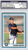 Taijuan Walker Autographed 2010 Bowman Draft Picks & Prospects Rookie Card #BDPP39 Seattle Mariners #/399 PSA/DNA #83812803