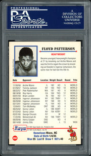 Floyd Patterson Autographed 1991 Kayo Card #50 PSA/DNA Stock #97131