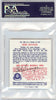 Bob Savage Autographed 1949 Bowman Reprints Card #204 St. Louis Browns Signed Twice PSA/DNA #83828036