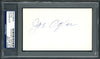 Joe Agler Autographed 3x5 Index Card Washington Senators PSA/DNA #83860248