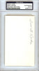 Drew "Lefty" Rader Autographed 3x5 Index Card Pittsburgh Pirates PSA/DNA #83862310
