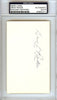Drew "Lefty" Rader Autographed 3x5 Index Card Pittsburgh Pirates PSA/DNA #83862311