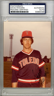 Doug Howard Autographed 3.5x5 Photo California Angels PSA/DNA #83964098