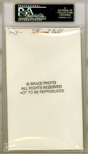 Bill Stewart Autographed 3.5x5.5 Photo Kansas City A's PSA/DNA #83964178
