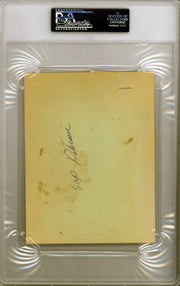 Cap Peterson & Ron Fairly Autographed 4.5x6 Album Page PSA/DNA #83964264