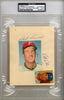 Dick "Turk" Farrell & Joe Morgan Autographed 4.5x6 Album Page PSA/DNA #83964294