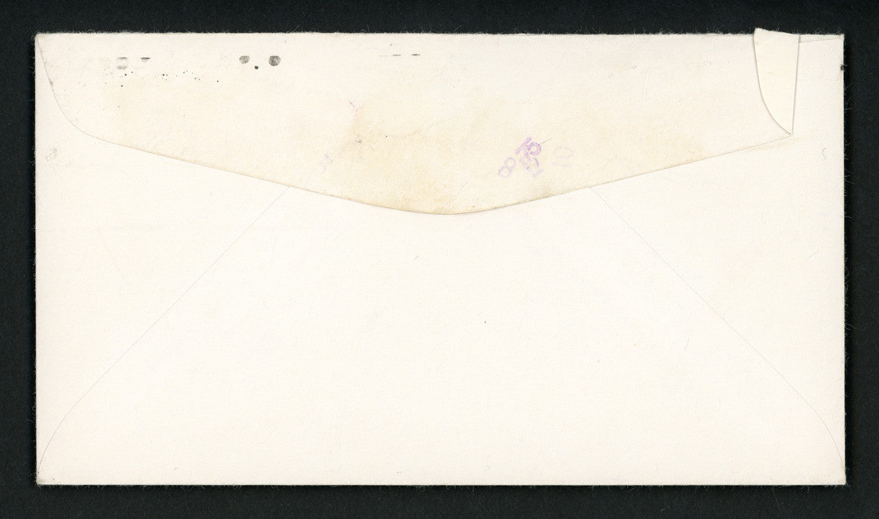 Ralph Houk Autographed 3.5x6.5 Postal Cover New York Yankees SKU #156642