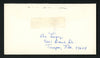 Al Lopez Autographed 3.5x6.5 Postal Cover Chicago White Sox Signed Twice SKU #156648