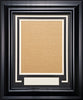 Black Vertical 8x10 Photo Framing Kit  With Nameplate Stock #214106