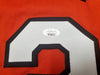 Portland Trail Blazers Clyde Drexler Autographed Red Jersey JSA Stock #197000