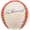 Tommy Henrich Autographed Official AL Baseball New York Yankees Beckett BAS #F26962