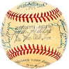 1978 Mariners Team Signed Autographed MacPhail AL Baseball With 25 Sigs SKU #234607
