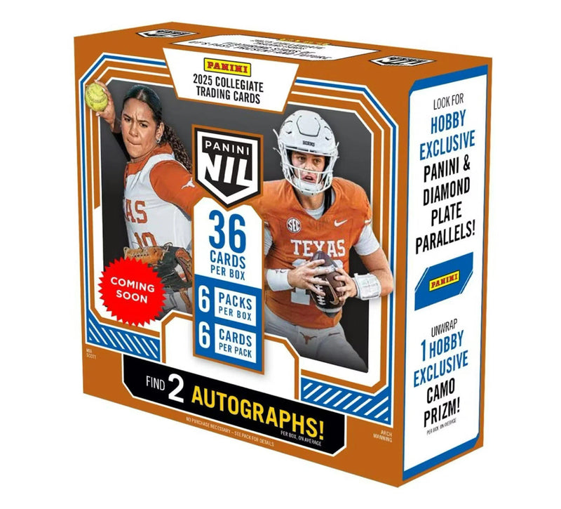 2025 Panini Texas Longhorns Multi-Sport Hobby Box