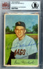 Cass Michaels Autographed 1954 Bowman Card #150 Chicago White Sox Beckett BAS #9770654