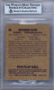 George Case Autographed 1983 1942 Play Ball Reprint Card #20 Washington Senators Beckett BAS #9888004