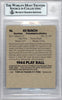 Ed Busch Autographed 1983 1944 Play Ball Reprint Card #16 Philadelphia A's Beckett BAS #9888041