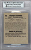 Mickey Haefner Autographed 1983 1944 Play Ball Reprint Card #22 Washington Senators Beckett BAS #9888047