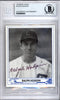 Ralph Hodgin Autographed 1983 1944 Play Ball Reprint Card #17 Chicago White Sox Beckett BAS #9888053