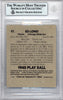 Ed Lopat Autographed 1983 1945 Play Ball Reprint Card #17 Chicago White Sox Beckett BAS #9888077
