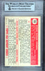 Myron Ginsberg Autographed 1952 Topps Reprint Card #192 Detroit Tigers Beckett BAS #9888173