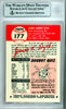 Jim Dyck Autographed 1953 Topps Archives Card #177 St. Louis Browns Beckett BAS #9888234