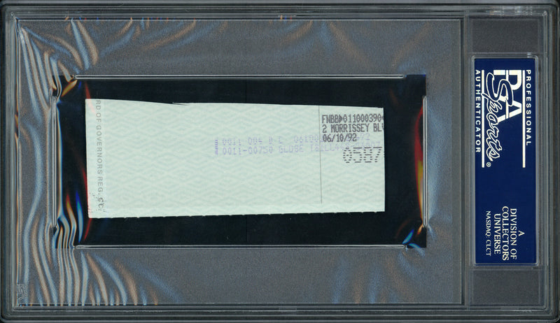 Dennis Johnson Autographed Cut Signature From Check Seattle Sonics PSA/DNA Stock #99216