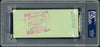 Heinie Manush Autographed Check Detroit Tigers PSA/DNA Stock #99220
