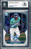 Felnin Celesten Autographed 2023 Bowman Chrome Draft Rookie Card #BDC178 Seattle Mariners Beckett BAS #17068940