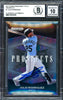 Julio Rodriguez Autographed 2021 Panini Prizm Prospects Rookie Card #P-JR Seattle Mariners Auto Grade Gem Mint 10 Beckett BAS #17037876