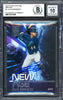 Julio Rodriguez Autographed 2022 Panini Capstone New Age Rookie Card #NA-21 Seattle Mariners Auto Grade Gem Mint 10 Beckett BAS #17037489