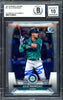 Julio Rodriguez Autographed 2023 Bowman Chrome Card #81 Seattle Mariners Auto Grade Gem Mint 10 Beckett BAS #17038922