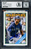 Julio Rodriguez Autographed 2023 Topps 35th Anniversary Card #T88-64 Seattle Mariners Auto Grade Gem Mint 10 Beckett BAS #17038028