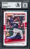 Juan Soto Autographed 2020 Donruss Variations Card #162 New York Mets Auto Grade Gem Mint 10 Beckett BAS #17039184