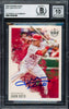 Juan Soto Autographed 2020 Donruss Diamond Kings Card #141 New York Mets Auto Grade Gem Mint 10 Beckett BAS #17039190